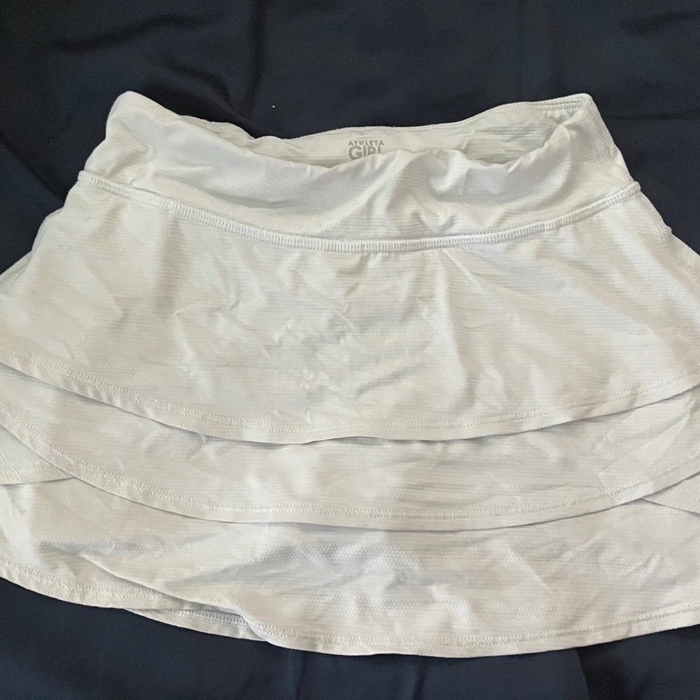 White Layered Skirt